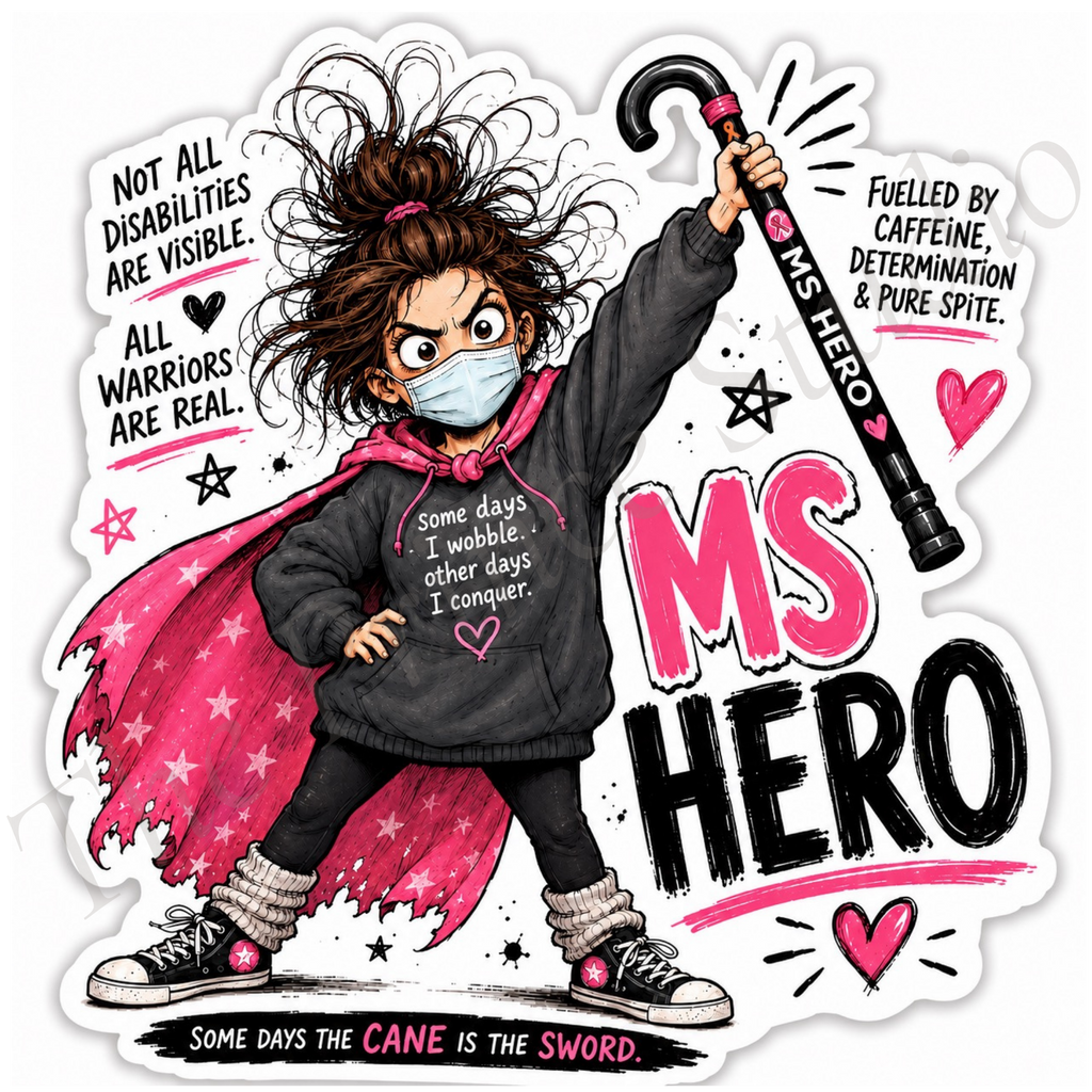 MS Hero Sticker