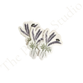 Lavender and Bee sticker