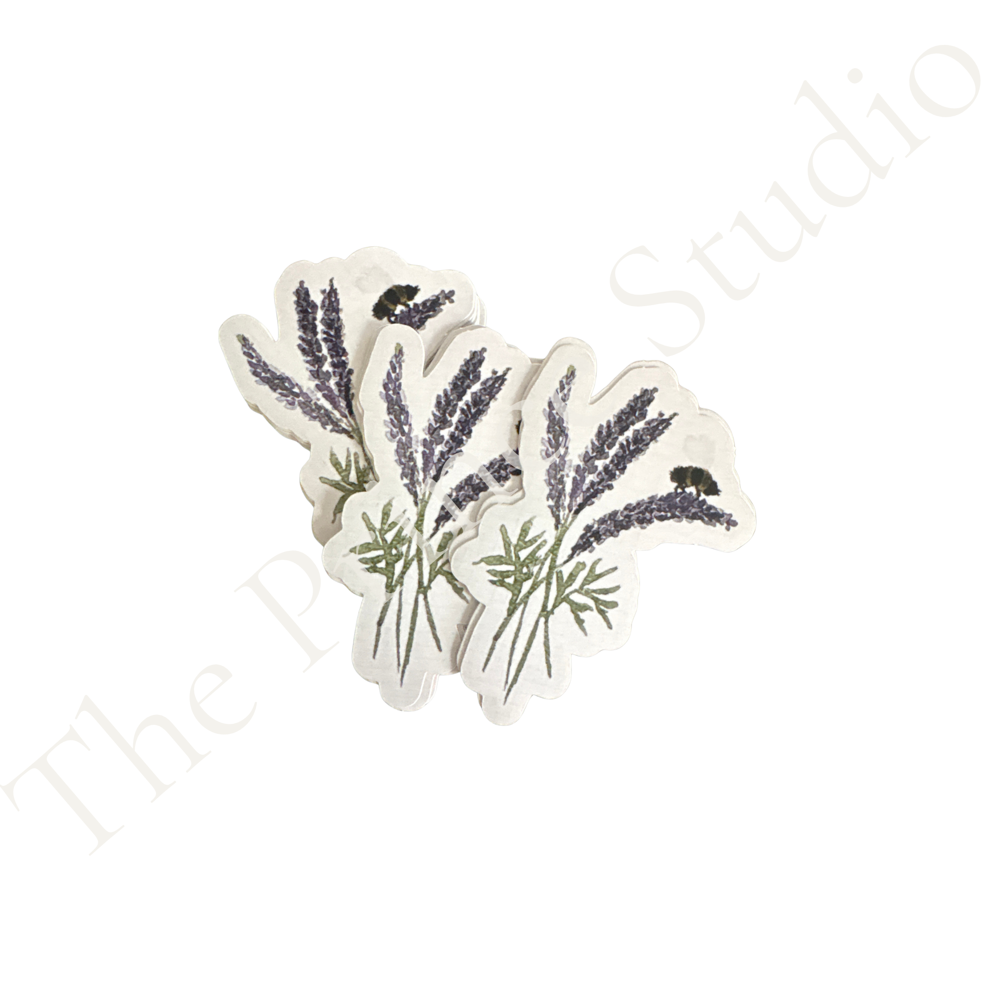 Lavender and Bee sticker