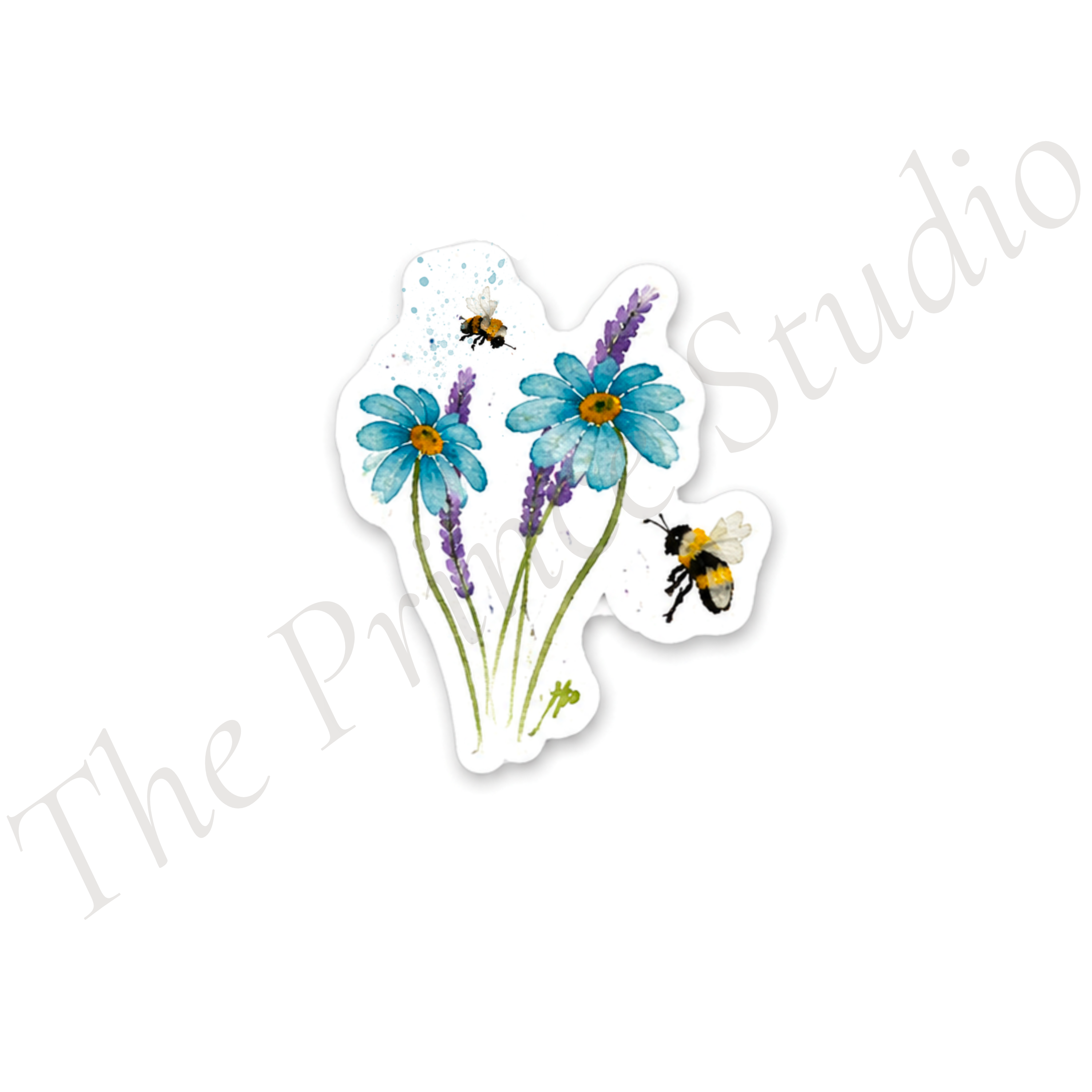 flowers & Bees sticker
