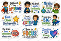 Kids ADHD Sticker Sheet