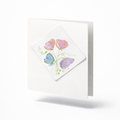 Hand-Painted Watercolour Cards Sweetpeas