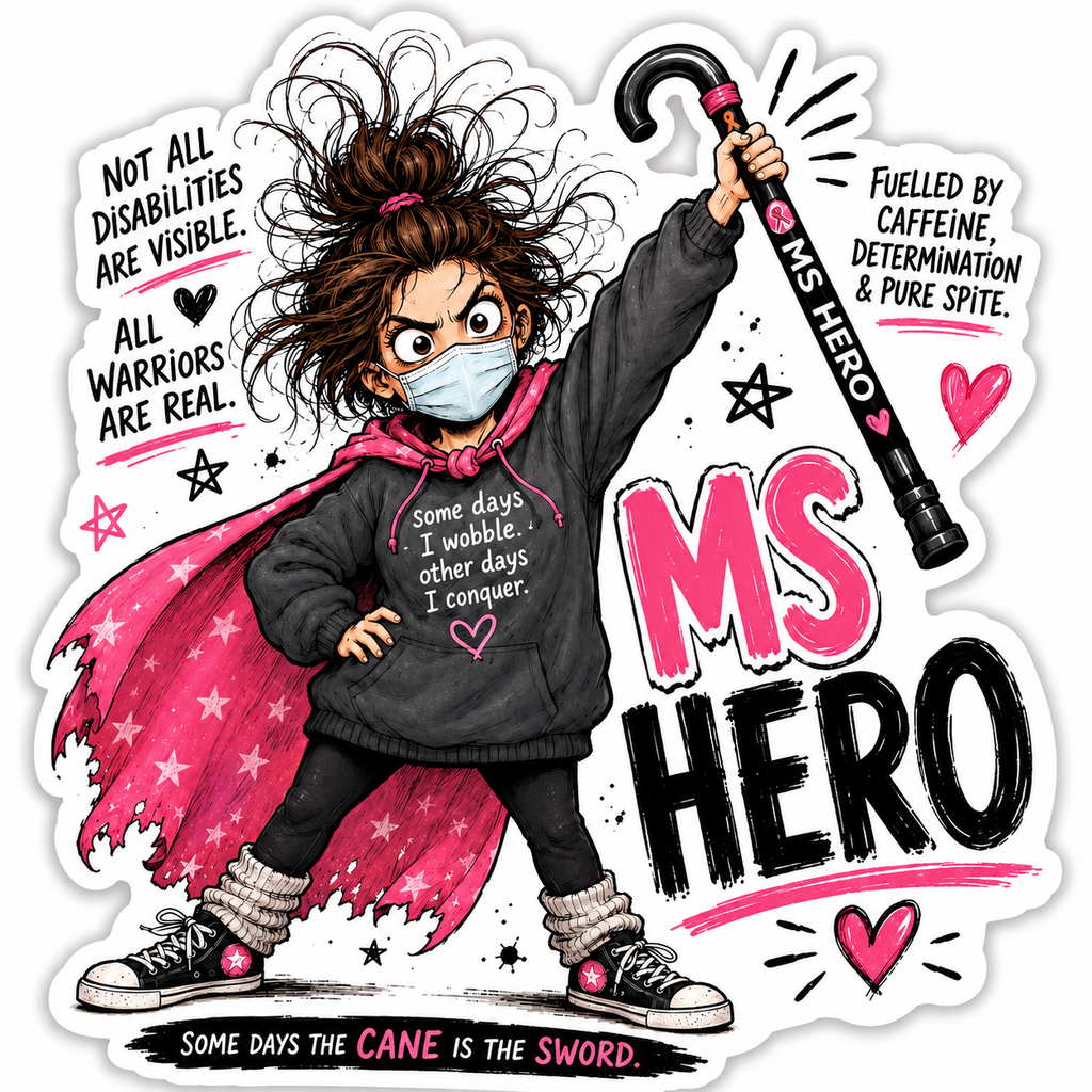 MS Hero Sticker