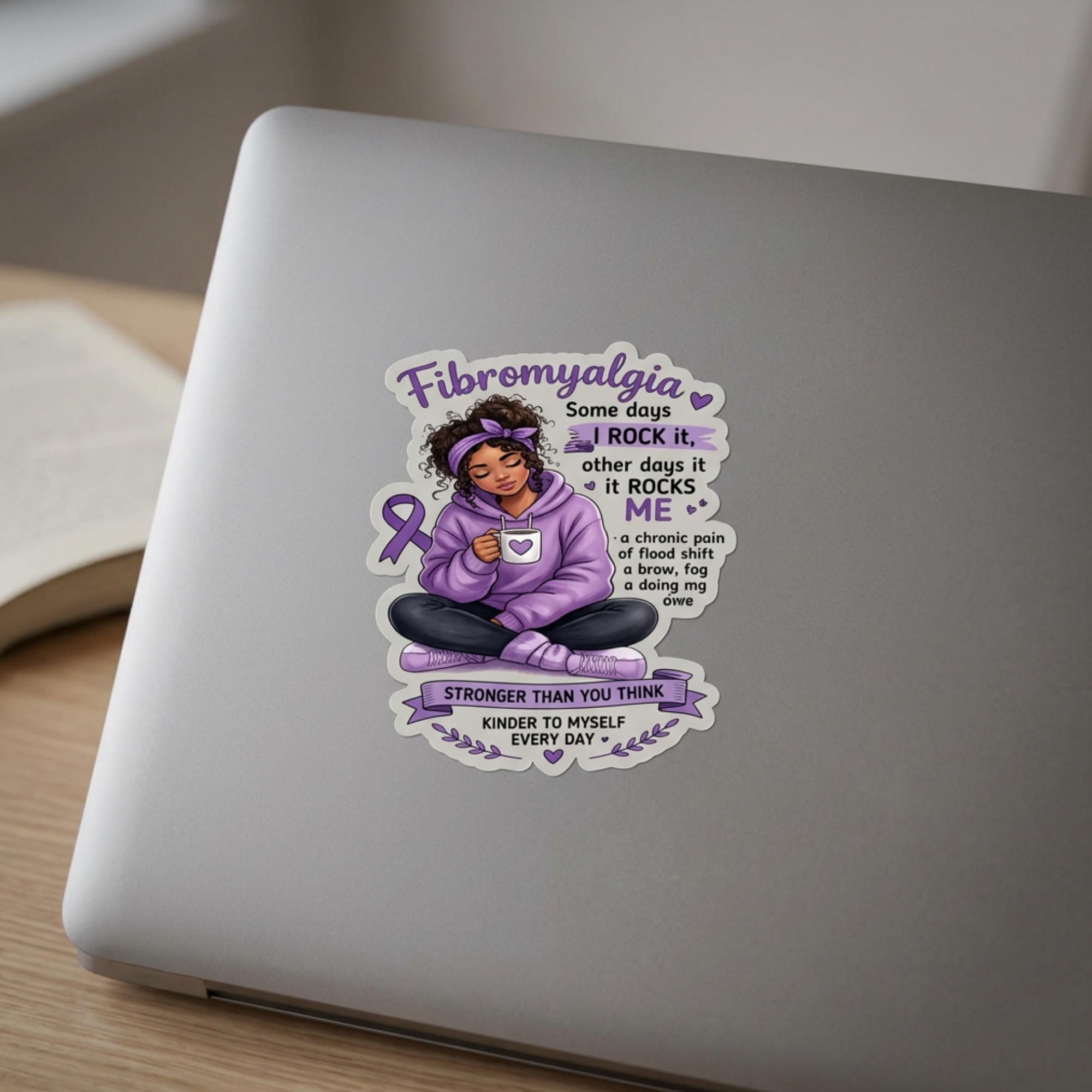 Fibromyalgia Awareness Sticker