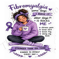 Fibromyalgia Awareness Sticker