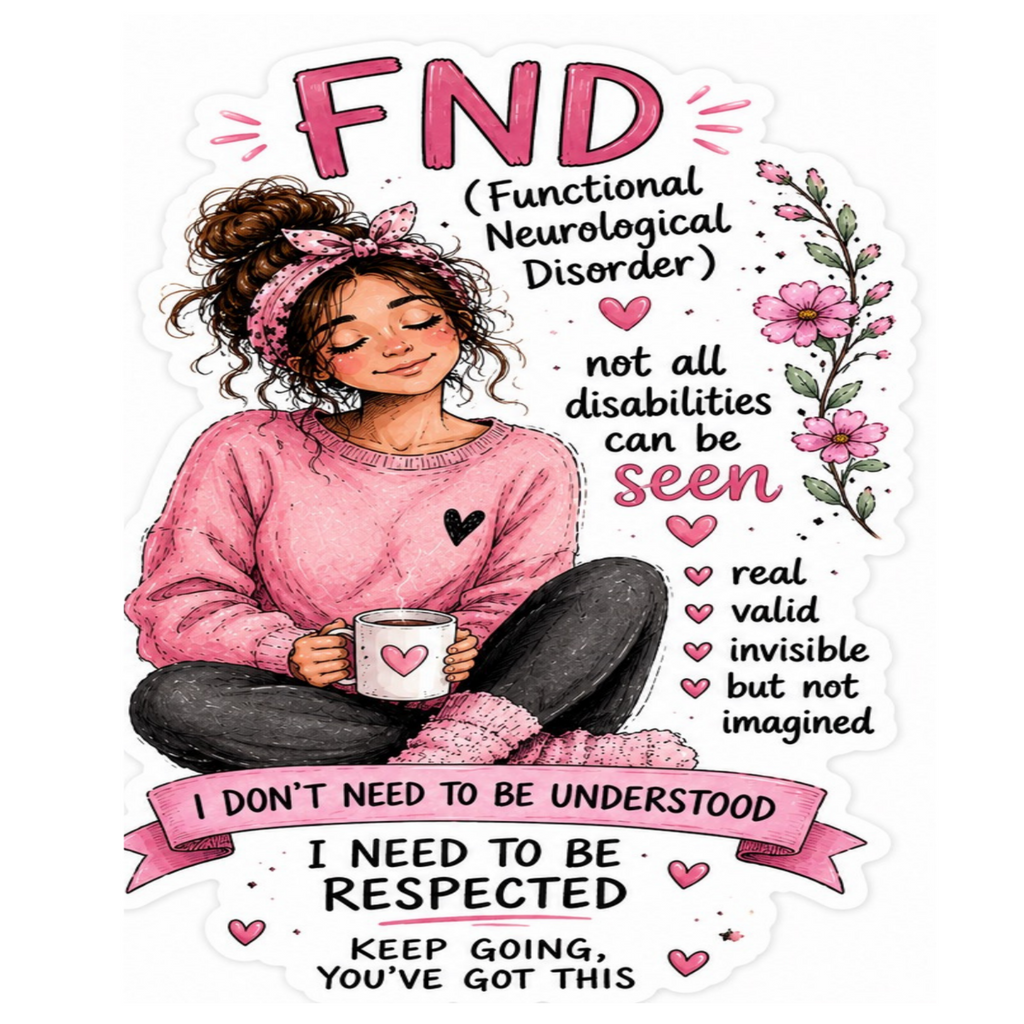 FND Awareness Sticker