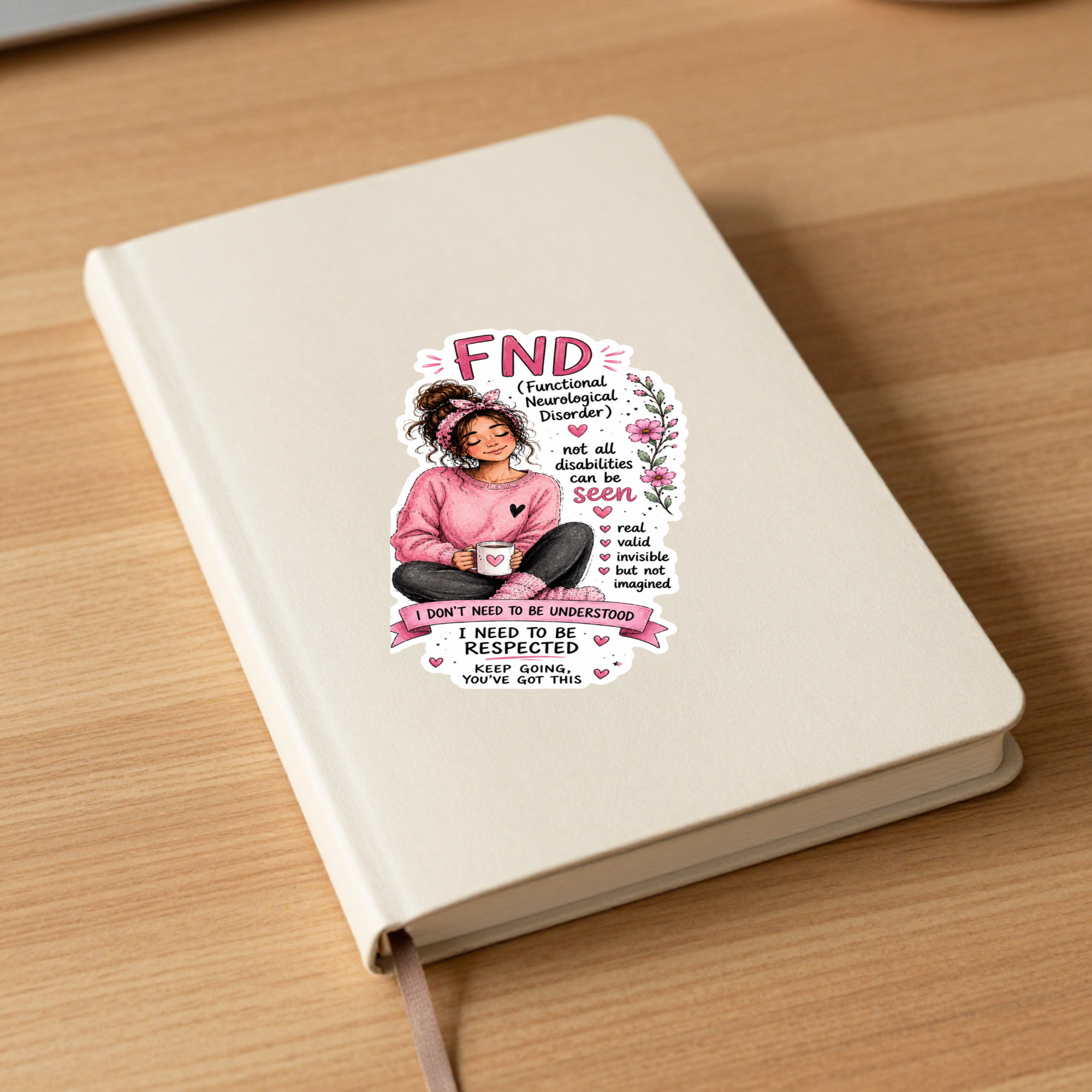 FND Awareness Sticker