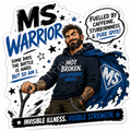 MS Warrior Sticker